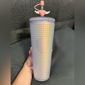 Starbucks Iridescent Grid Tumbler